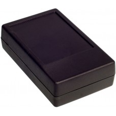 Black ABS Enclosure, IK05, 104.55 x 63.5 x 27.95mm