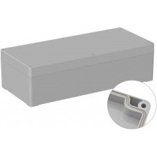 Grey ABS General Purpose Enclosure, IP66, IK07, Grey Lid, 160 x360 x 100mm