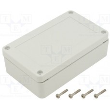 ZP125.75.37SJ TM ABS, Enclosure: multipurpose; X: 75mm; Y: 125mm; Z: 37mm; ZP; ABS; IP67