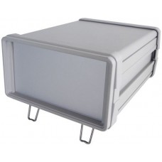 33E118-35, Appliance Housing, Guardbox 33, Size 1, EMC Protected, Light Grey, 180x155.5x80.5mm, Aluminium, IP40