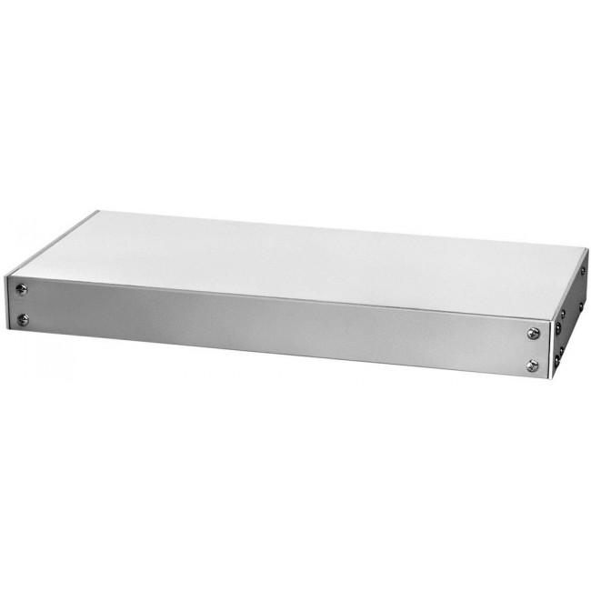 NHC-14154, White Aluminum Enclosure - External 3.5 x 17 x 8 Inches - Internal 2.75 x 16.69 x 7.75 Inches