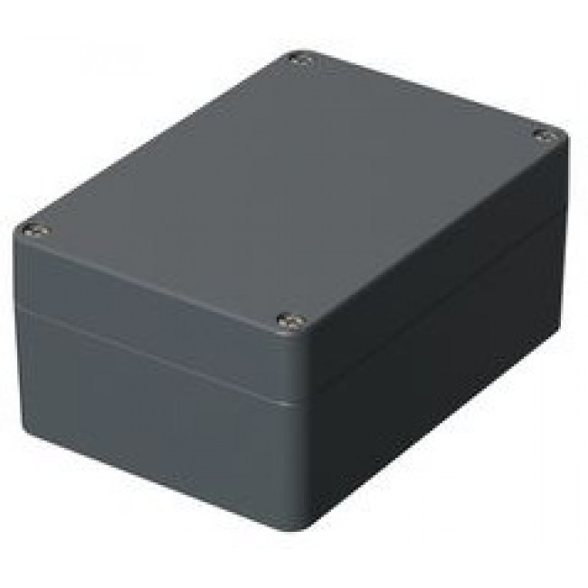 01.161609.0/A125, Universal Enclosure Euromas 160x160x91mm Aluminium Grey IP66