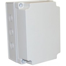 CHDX6-329, X6 Series Grey ABS General Purpose Enclosure, IP67, IK08, Grey Lid, 175x125x75mm