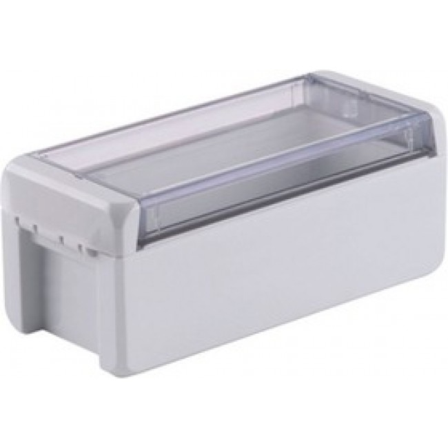 B 180809 PC-V0-G 7035, Enclosure Bocube 80x191x90mm Light Grey Polycarbonate IP66 / IP68