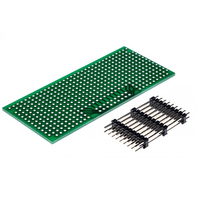 2202995, BC Series FR 4-21 Epoxy Glass Perfboard with Pin Strip for Use with Prototyping Electronic Circuits