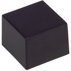 Black ABS Enclosure, IP52, Black Lid, 22.1 x 22.2 x 16.5mm