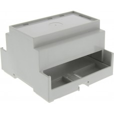 CNMB/5ST/2, Solid Top Enclosure Type CNMB Series , 88 x 58 x 90mm, Polycarbonate DIN Rail Enclosure