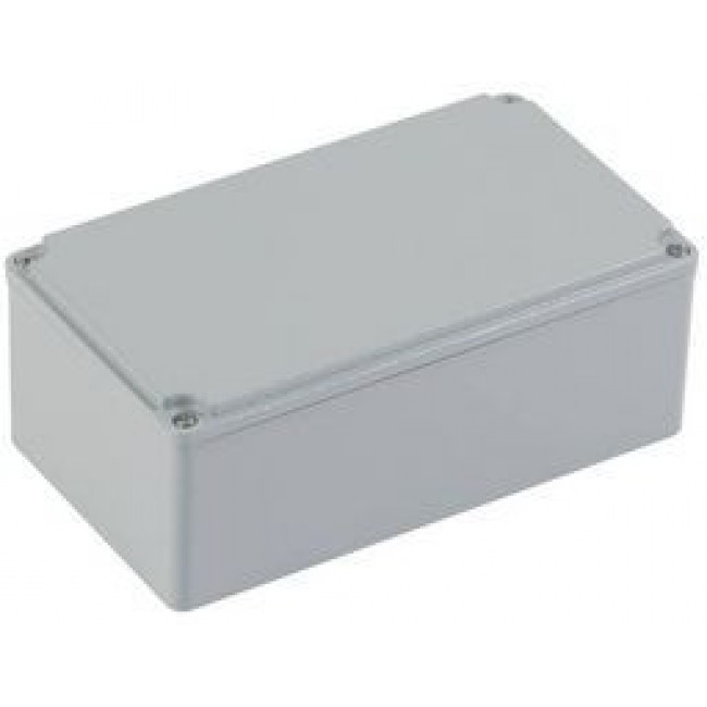 402514, Metal Enclosure 130x230x90mm Die-Cast Aluminium Grey IP67