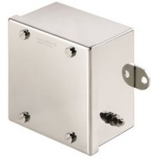 1002720000, Metal Enclosure 100x190x190mm Stainless Steel Silver IP66