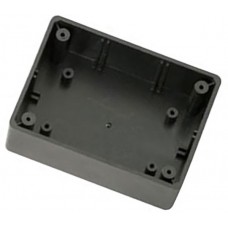 0225, BOX ABS BLACK 4.03"L X 2.92"W