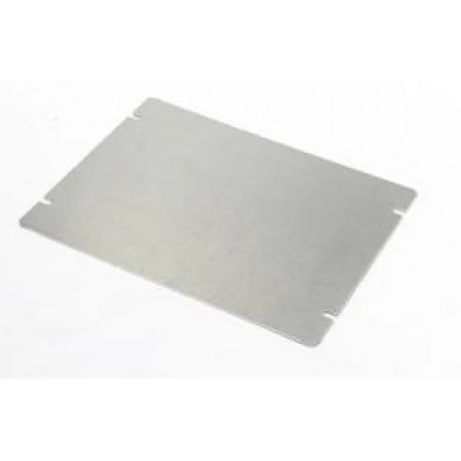 1434-86, Metal, Aluminum Cover, Lid 6.000" L x 8.000" W x 0.040" H (152.40mm x 203.20mm x 1.02mm) Unpainted