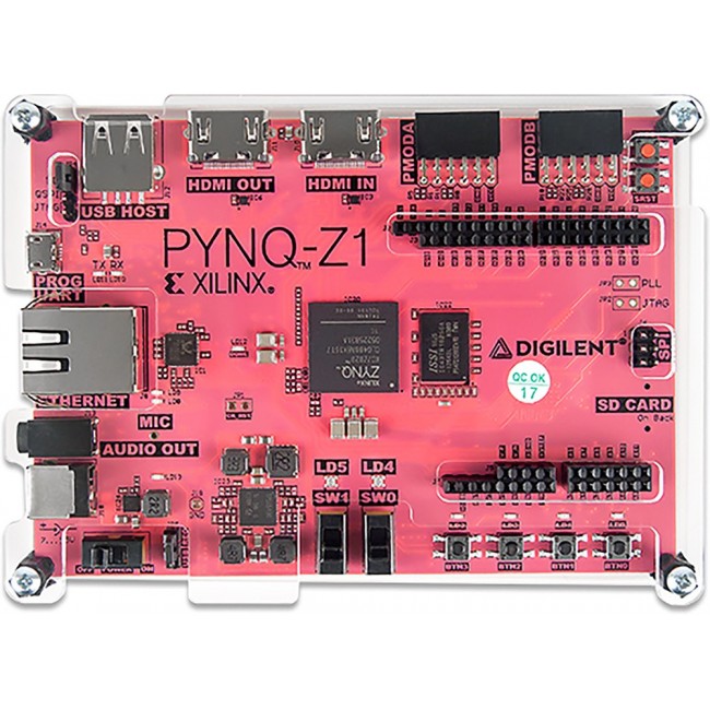 240-113, Enclosures for Single Board Computing PYNQ Acrylic Cover Kit