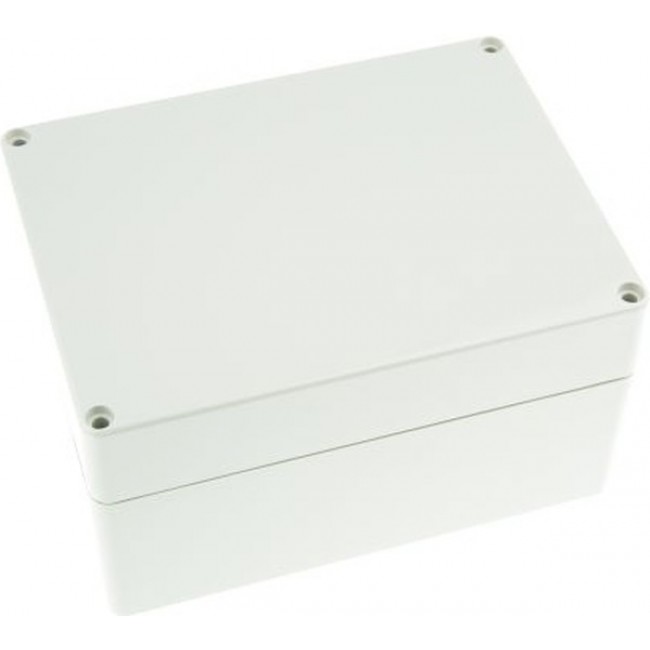 03238000, Enclosures for Industrial Automation ENCLOSURE, EUROMAS ABS, 120 X 160 X 90MM, LIGHT GRAY, T 238 AKA: 091216090