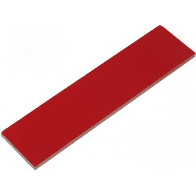 1593SIR10, Plastic Panel, End 2.343" L x 0.591" W x 0.067" H (59.51mm x 15.01mm x 1.70mm) Infra-Red