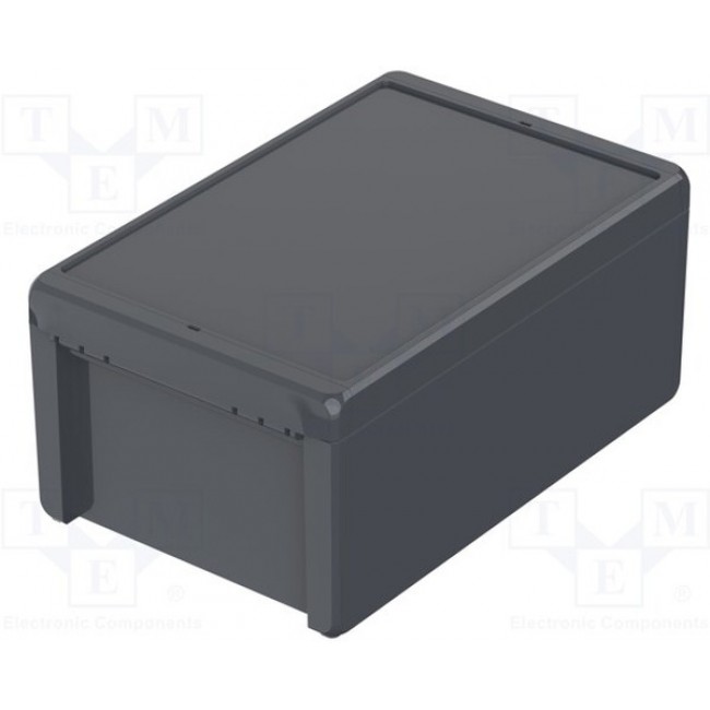 B 261712 ABS 7024, Enclosure: multipurpose; X: 170mm; Y: 271mm; Z: 120mm; BOCUBE; ABS