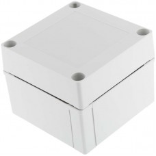 ABS 95/75 HG ENCLOSURE, Enclosure ABS, Grey cover, High base 75x100x100mm, Light Grey, ABS, IP67