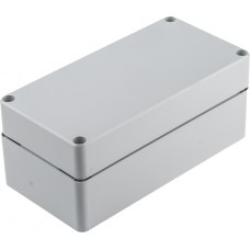 AB 081607 ENCLOSURE, Plastic Enclosure ABS Grey cover 65x160x80mm Light Grey IP66 / IP67