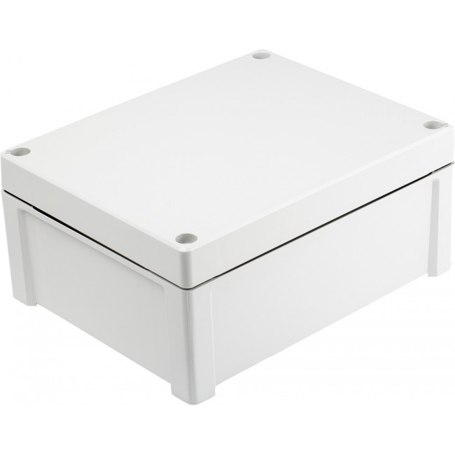 TA 241911 ENCLOSURE, TEMPO Series Grey ABS Enclosure, IP65, Grey Lid, 240 x 191 x 107.4mm