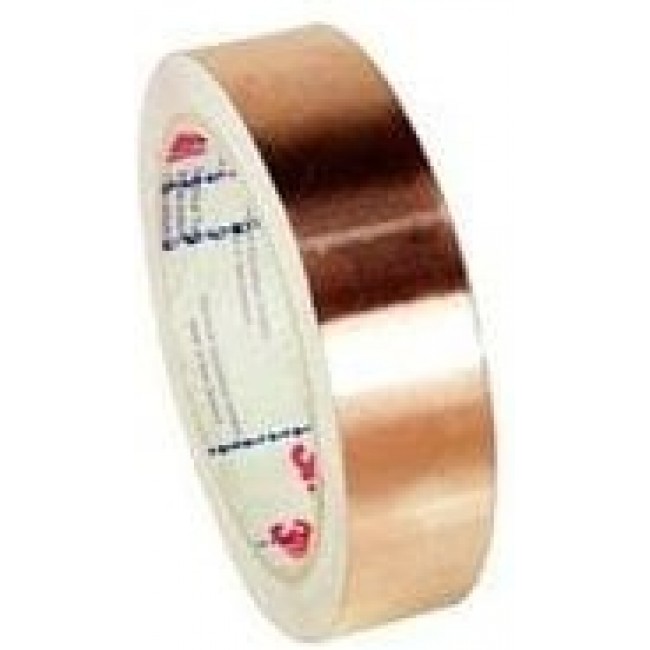 1181 TAPE (1/2), Adhesive Tapes COPPER 1/2 X 18 YDS ROLL