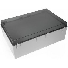 CAB PC 604022 T, CAB Series Polycarbonate Wall Box, IP65, Viewing Window, 600 mm x 400 mm x 220mm