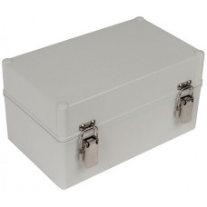 PTH-22506, Electrical Enclosures PC+10% Fiberglass Box with Self-Locking Latch (9.8 X 5.9 X 5.1 In)