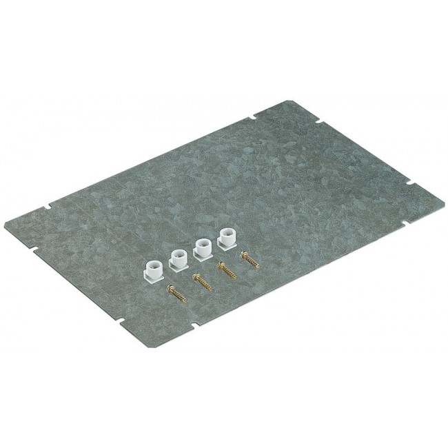 07100101, Spelsberg GMS Series Mounting Plate for Use with Distribution Box, 160 x 260 x 2mm