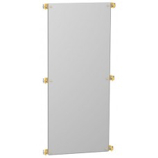 90BWFWG, Metal, Steel Panel, Inner 78.000" L x 44.000" W (1981.20mm x 1117.60mm) White