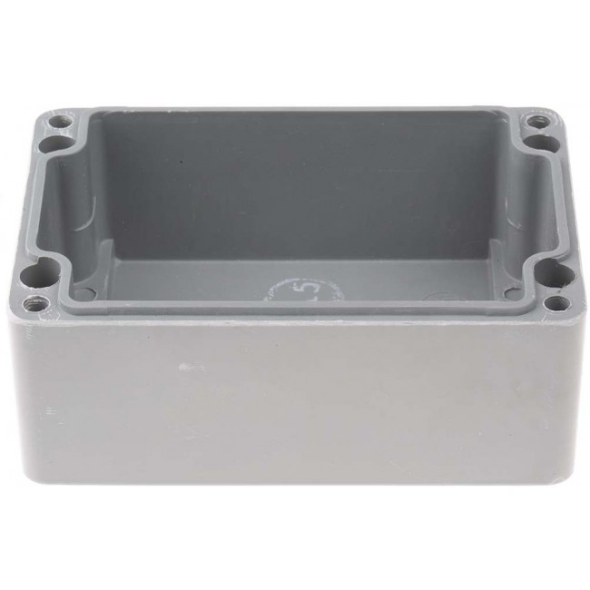 020811060, Polyester Standard Series Grey Glass Fibre Reinforced Polyester Enclosure, IP66, IK08, Grey Lid, 110 x 75 x 55mm