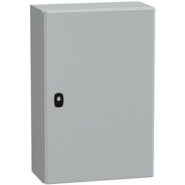 Door, (H x W x D) 600 x 400 x 200 mm, IP66, steel, light gray, NSYS3D6420P