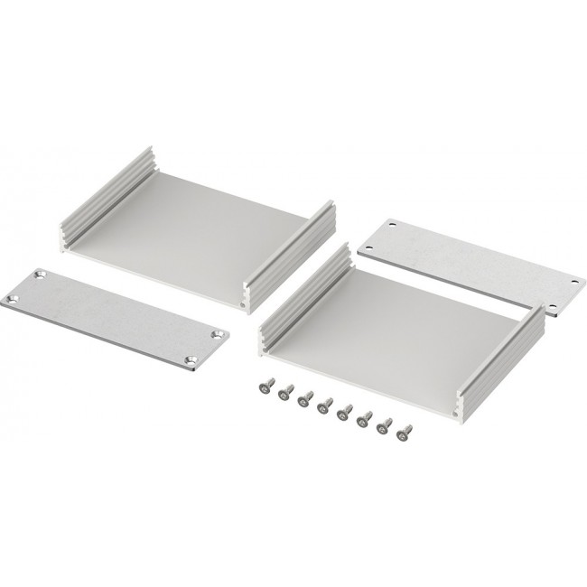 97115080.HMT1 Filotec F 1032-80 - SET, Filotec (Set) Series Aluminum (Anodized) Aluminium Enclosure, IP40, Aluminum (anodized) Lid, 80 x 105