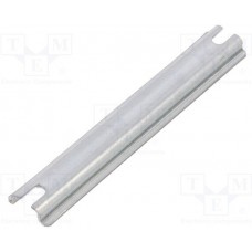 ARM0610, DIN rail; steel; W: 15mm; L: 88mm; ALN061005; Plating: zinc