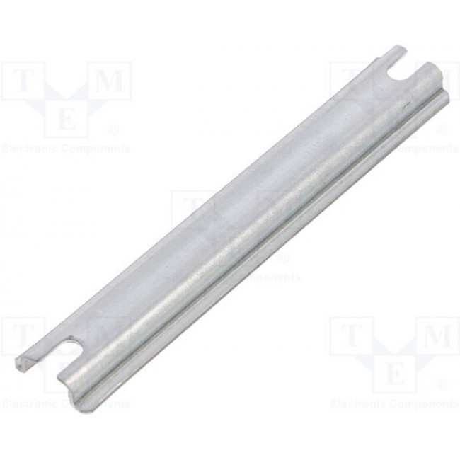 ARM0610, DIN rail; steel; W: 15mm; L: 88mm; ALN061005; Plating: zinc