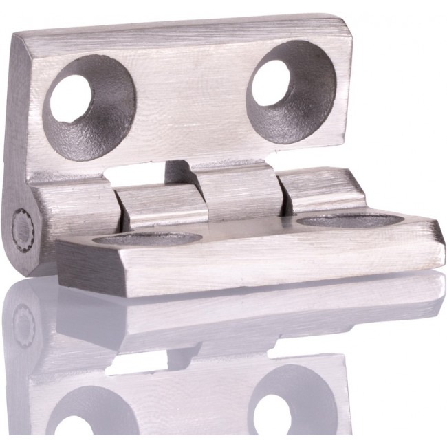 370000020, Stainless Steel Hinge for Use with Stainless Steel Enclosuresenclosure, 40 x 40 x 9mm