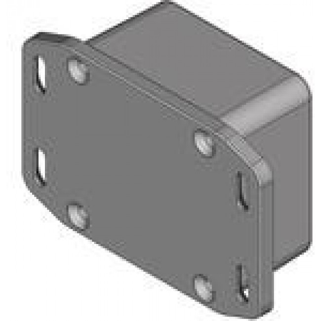 Aluminum die cast enclosure, (L x W x H) 51 x 51 x 31 mm, black (RAL 9005), IP54, 1590LBFLBK