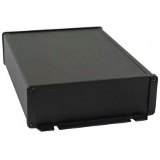 1457T2202BK, Enclosures, Boxes, & Cases w/Flanged Ends 8.66x2.35x6.51 Black