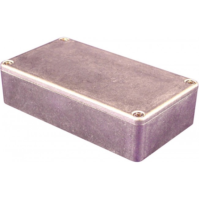 Aluminum enclosure, (L x W x H) 60 x 55 x 26 mm, natural, IP54, 1550Q