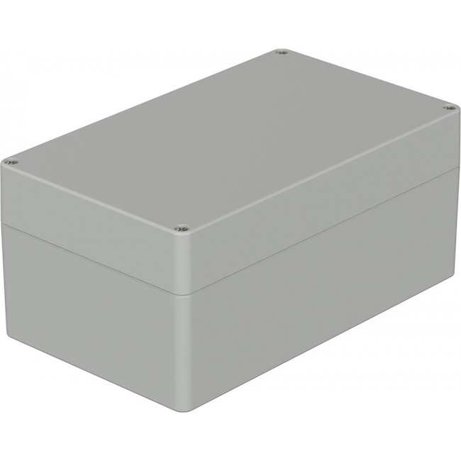 02237094, Euromas Series Light Grey Polycarbonate V0 Enclosure, IP66, IK07, Light Grey Lid, 200 x 120 x 90mm