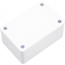 White ABS General Purpose Enclosure, IP54, White Lid, 85 x 56 x 40mm