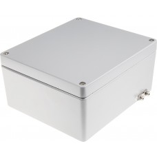 Aluminium Enclosure, IP65, IP66, IP67, IP68, Grey Lid, 113 x 230 x 200mm