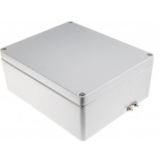 Aluminium Enclosure, IP65, IP66, IP67, IP68, Grey Lid, 110 x 280 x 230mm