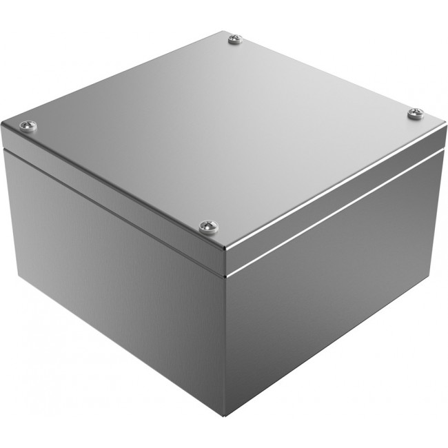 37202012, Stainless Steel Enclosures Series Stainless Steel Enclosure, IP66, 200 mm x 200 mm x 121mm