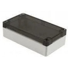 1554JL2GYSL, Enclosures, Boxes, & Cases General Enclosure - Grey/Smoke Lid - 6.3 x 3.5 x 1.8in - Polycarbonate - N4X