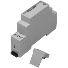 Solid Top Enclosure Type, 17.5 x 90 x 58mm, Polycarbonate DIN Rail Enclosure Kit