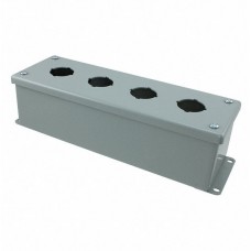 E4PBX, Box Metal, Steel Gray Cover Included 10.000" L x 4.016" W (254.00mm x 102.00mm) X 4.764" (121.00mm)