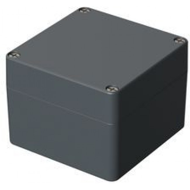 01.121209.0/A120, Universal Enclosure Euromas 122x120x91mm Aluminium Grey IP66