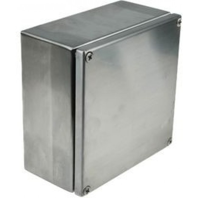 7491857, Junction Box, 150x150x80mm, Stainless Steel