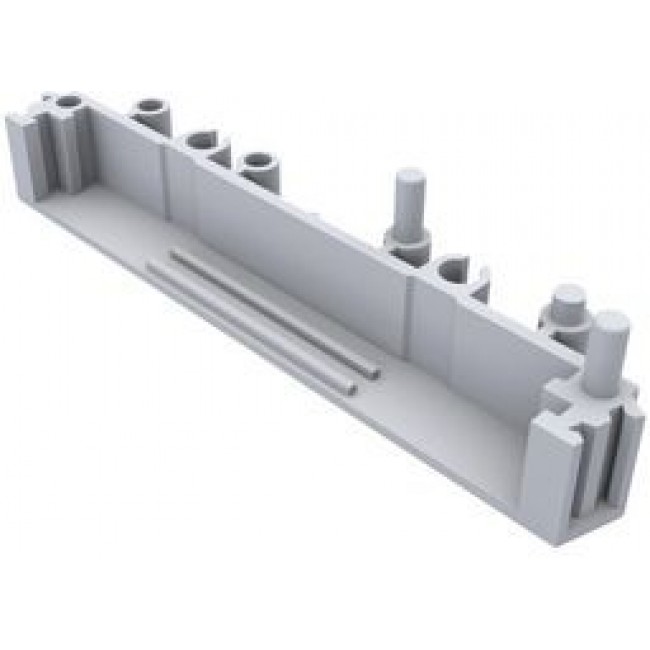 CIME/M/SE1125SS, DIN Rail Support End Section, Mini, 11.3x82x15.8mm, Grey, Polyamide, IP20