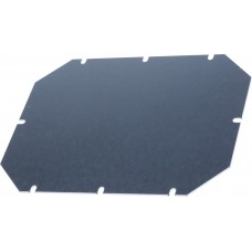 MP 2419 MOUNTING PLATE, Steel Mounting Plate, 1.5mm H, 216mm W, 167mm L for Use with Tempo Enclosure