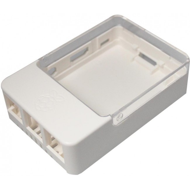 MC001919, RASPBERRY PI STYLE ENCLOSURE, ABS, WHITE