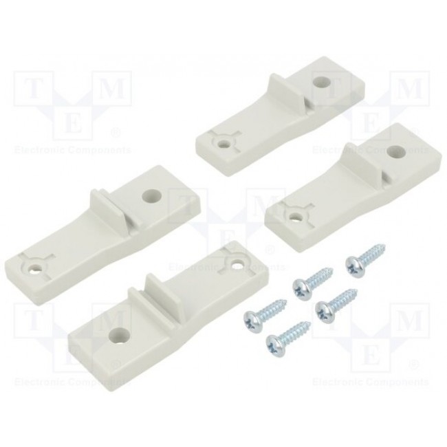Wall mounting bracket kit, PA, (L x W x H) 160 x 215 x 310 mm, gray, NSYPFPLM32G